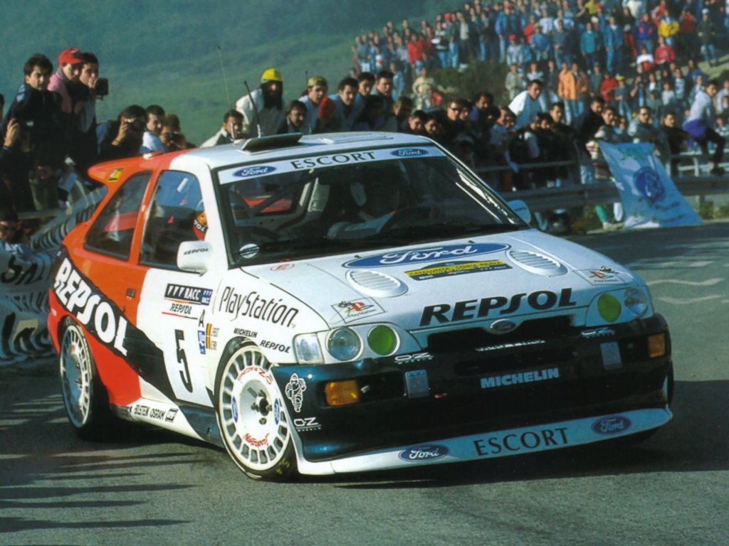 Ford escort cosworth motorsport #7